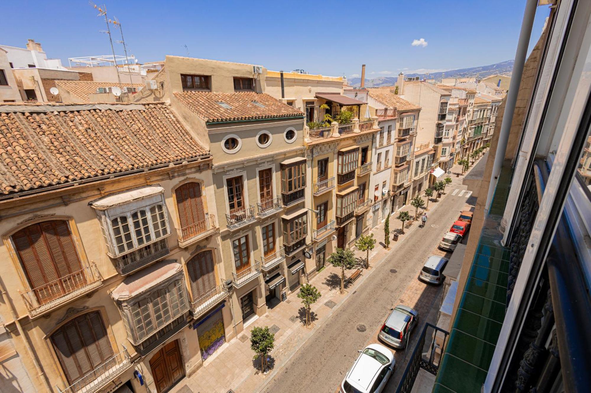 マラガC103 - Sunny Terrace, Old Town Viewsアパートメント エクステリア 写真